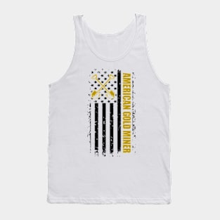 American Gold Miner Tank Top